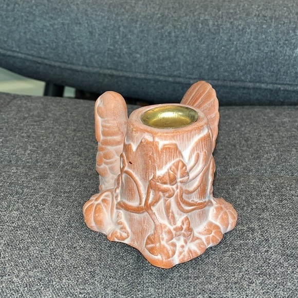 Vintage Terra cotta turkey candle holder excellent condition - Picture 3 of 5